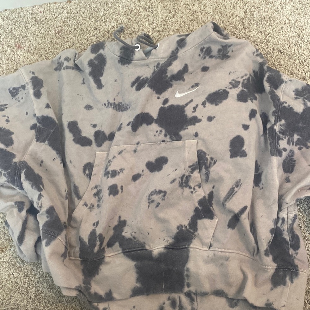 Nike Tie Dye Sweatshirt Hoodie Small